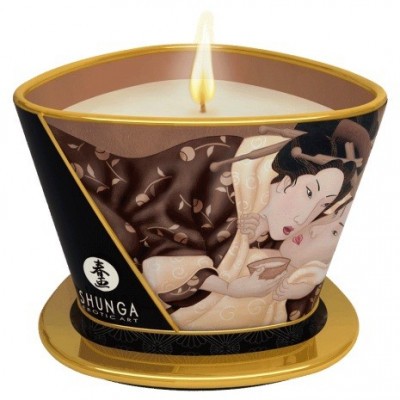 Массажная свеча Intoxicatin Chocolate с ароматом шоколада - 170 мл.