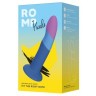 Яркий фаллоимитатор Romp Piccolo с присоской - 14 см.