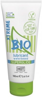 Интимный увлажняющий гель BIO SuperGlide Xtreme - 100 мл.