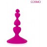 Ярко-розовый анальный стимулятор COSMO - 8 см.