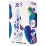 Прозрачный фаллоимитатор на присоске Lusty Jelly Dildo - 18 см.