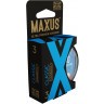 Классические презервативы в пластиковом кейсе MAXUS AIR Classic - 3 шт.