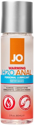 Анальный согревающий лубрикант на водной основе JO Anal H2O Warming - 60 мл.