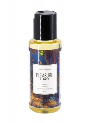 Массажное масло Pleasure Lab Relaxing с ароматом винограда и инжира - 50 мл.