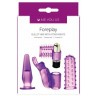Фиолетовый вибронабор Foreplay Couples Kit