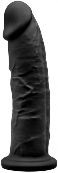 Черный фаллоимитатор SILEXD Model 2 - 19 см.