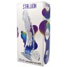 Прозрачный фаллоимитатор на присоске Stallion Jelly Dildo - 22 см.