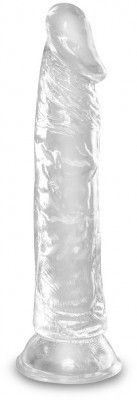 Прозрачный фаллоимитатор 8 Inch Dildo - 21,8 см.