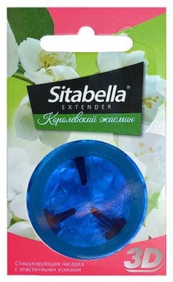 Насадка стимулирующая Sitabella 3D  Королевский жасмин  с ароматом жасмина