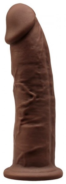 Коричневый фаллоимитатор SILEXD Model 2 - 15 см.