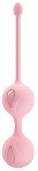 Нежно-розовые вагинальные шарики Kegel Tighten Up I
