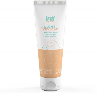 Лубрикант на водной основе Lubes Coconut с ароматом кокоса - 50 гр.
