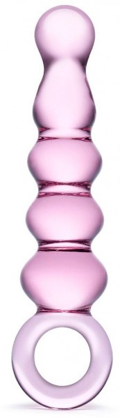 Анальный розовый жезл Quintessence Anal Slider - 18 см.