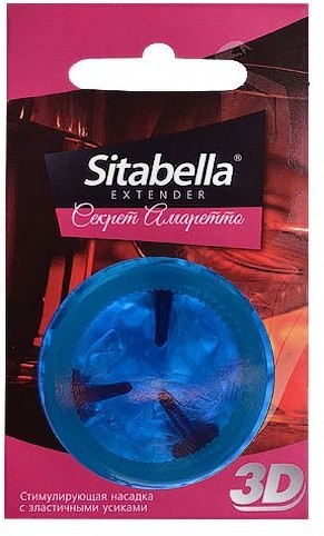 Насадка стимулирующая Sitabella 3D  Секрет амаретто  с ароматом амаретто