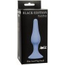 Синяя малая анальная пробка Slim Anal Plug Small - 10,5 см.