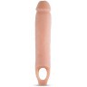Телесная насадка на пенис 11.5 Inch Cock Sheath Penis Extender - 29,2 см.