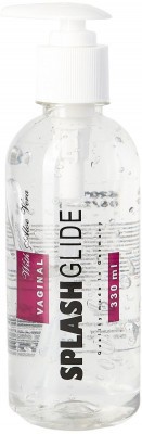 Ухаживающий лубрикант на водной основе Splashglide Vaginal With Aloe Vera - 330 мл.