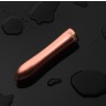 Розовая металлическая вибропуля Doxy - 12 см.