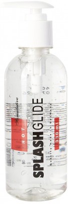 Возбуждающий лубрикант на водной основе Splashglide Hot Stimulative - 330 мл.