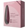 Бордовый бесконтактный стимулятор клитора Womanizer Classic 2