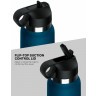 Мастурбатор-вагина в синей колбе F*ck Flask