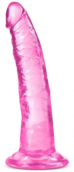 Розовый фаллоимитатор Lust N’ Thrust - 20,5 см.