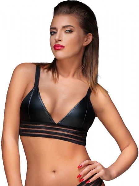 Бюстгальтер на эластичной ленте Powerwetlook bralette with elastic tape