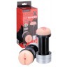 Мастурбатор 2-в-1 REALSTUFF 2 IN 1 HUMMER ANUS   VAGINA: вагина и анус