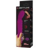 Лиловый вибратор Body Touch II с реакцией на прикосновения - 22 см.