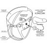 Черный пояс для насадок CLASS STRAP Restyling