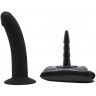 Страпон на эластичных ремнях Ultra Harness Les Dildo - 15 см.