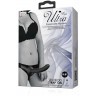 Страпон на эластичных ремнях Ultra Harness Les Dildo - 15 см.