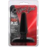 Черная анальная пробка Small Plug - 9 см.