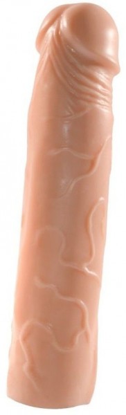 Насадка-удлинитель Extension sleeve телесного цвета - 18,5 см.