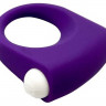 Фиолетовое эрекционное кольцо Puggle Vibrating Ring with Bullet