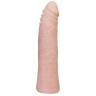 Гнущийся фаллоимитатор телесного цвета Realistic Cock - 20 см.