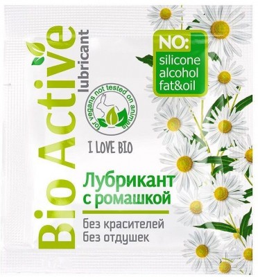 Саше лубриканта на водной основе Bio Active - 3 гр.