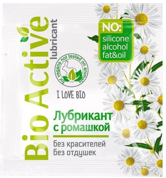 Саше лубриканта на водной основе Bio Active - 3 гр.