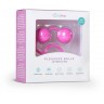 Розовые вагинальные шарики с ребрышками Roze Love Balls