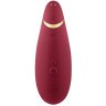 Бордовый клиторальный стимулятор Womanizer Premium 2