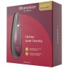 Бордовый клиторальный стимулятор Womanizer Premium 2