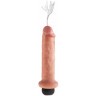 Фаллоимитатор с имитацией семяизвержения 7  Squirting Cock - 21,6 см.