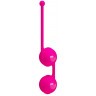 Ярко-розовые вагинальные шарики Kegel Tighten Up III