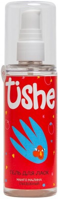Съедобный лубрикант на водной основе Tishe с ароматом манго и малины - 125 мл.