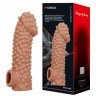 Насадка на фаллос с бугорками Cock Sleeve 004 Size M - 15,6 см.