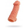 Насадка на фаллос с бугорками Cock Sleeve 004 Size M - 15,6 см.