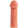 Насадка на фаллос с бугорками Cock Sleeve 004 Size M - 15,6 см.