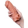 Насадка на фаллос с бугорками Cock Sleeve 004 Size M - 15,6 см.
