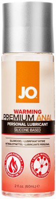 Анальный согревающий лубрикант на силиконовой основе JO Anal Premium Warming - 60 мл.