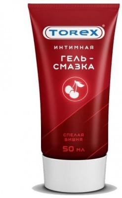 Смазка на водной основе TOREX  Спелая вишня  - 50 мл.